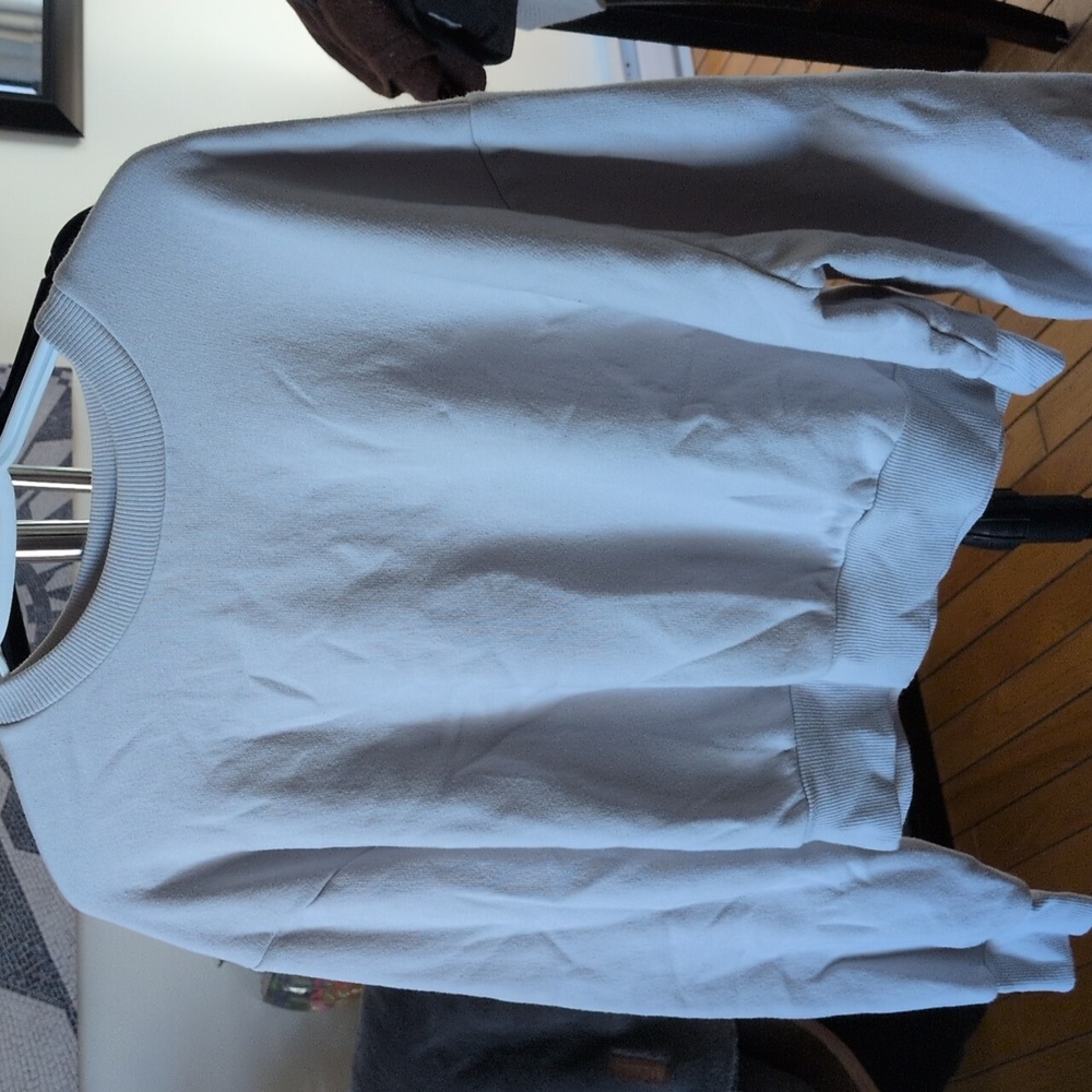 Wild Fable Light Gray Crew Neck Sweater